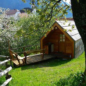 Glamping Organic Farm Slibar Villa Trzic Exterior photo