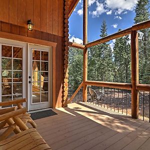 Cozy Utah Cabin With Deck And Fire Pit! Villa Duck Creek Village Exterior photo