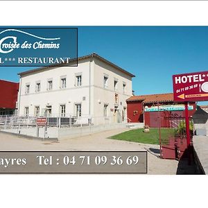 Logis La Croisee Des Chemins Hotel Cayres Exterior photo