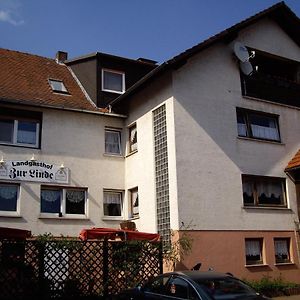 Landgasthof Zur Linde Hotel Munchhausen Exterior photo